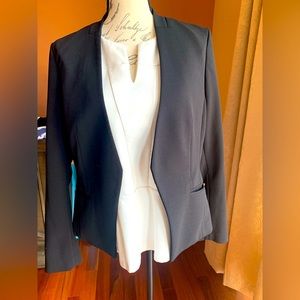Calvin Klein black blazer size 10